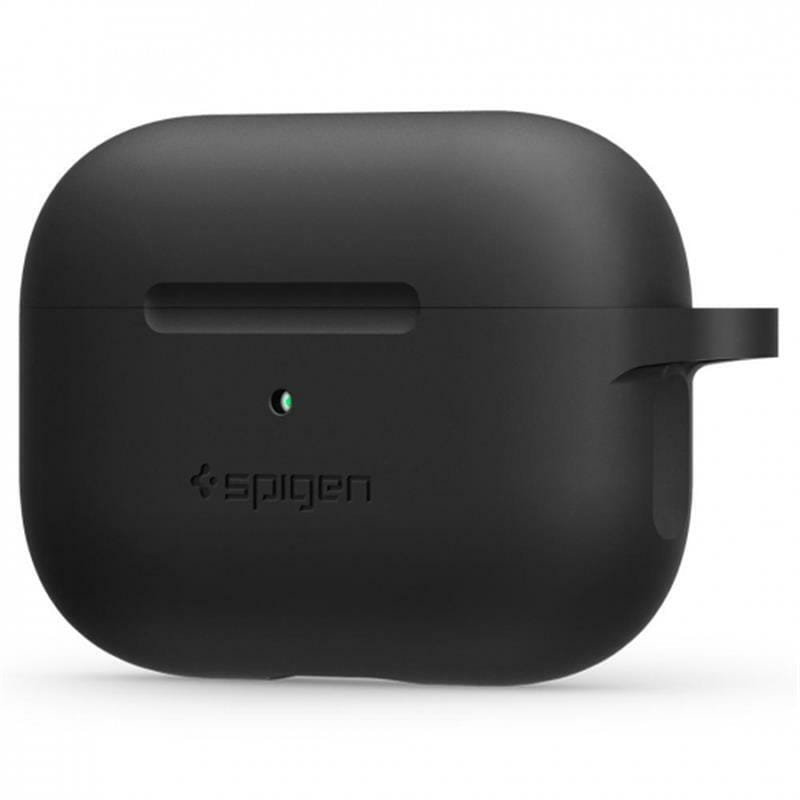 Чехол Spigen Silicone Fit для Apple AirPods Pro Black (ASD00533)