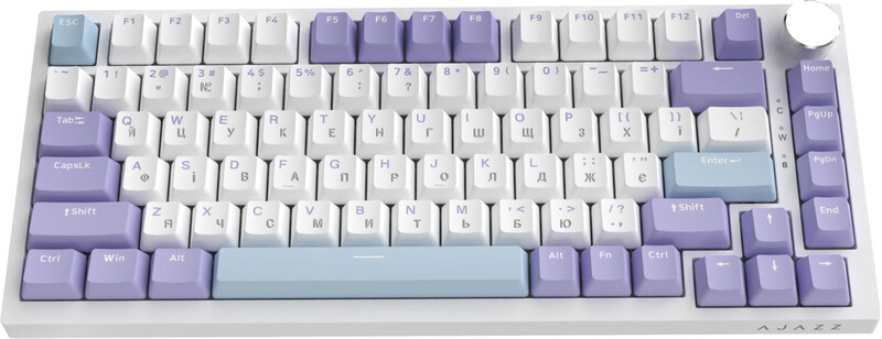 Клавиатура Ajazz AK820 Sea Salt Switch White USB-C (AK820-SS-PWB)