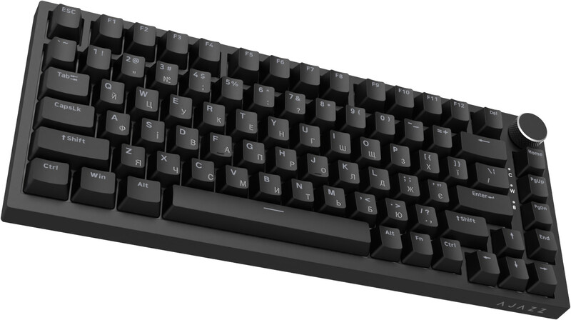 Клавиатура Ajazz AK820 Red Switch Black USB-C (AK820-R-B)