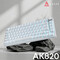 Фото - Клавиатура Ajazz AK820 Red Switch White USB-C (AK820-R-W) | click.ua