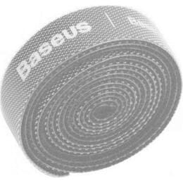 Органайзер для кабеля Baseus Colourful Circle Velcro Strap 1м Gray (ACMGT-E0G)