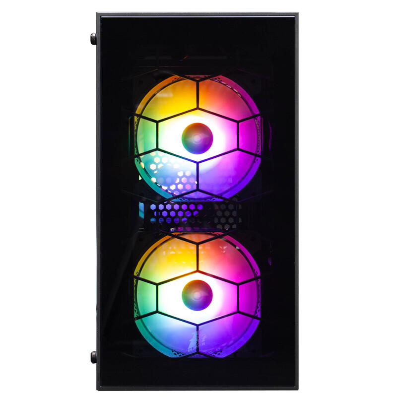 Корпус 1stPlayer X1-3F1 Black 600W