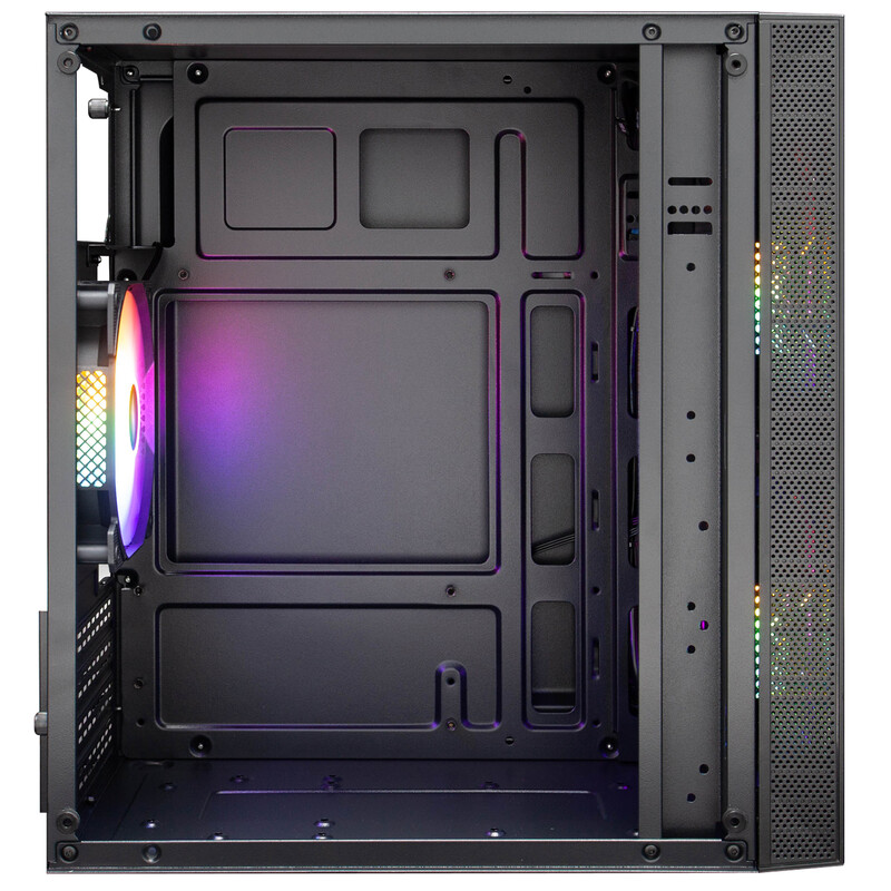 Корпус 1stPlayer X1-3F1 Black 600W