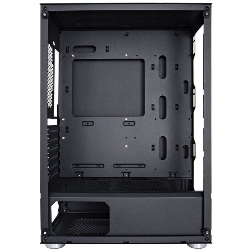 Корпус 1stPlayer X4-4F1 Black 600W