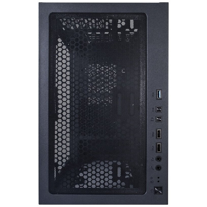 Корпус 1stPlayer X4-4F1 Black 600W
