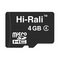 Фото - Карта памяти MicroSDHC   4GB Class 4 Hi-Rali (HI-4GBSDCL4-00) | click.ua