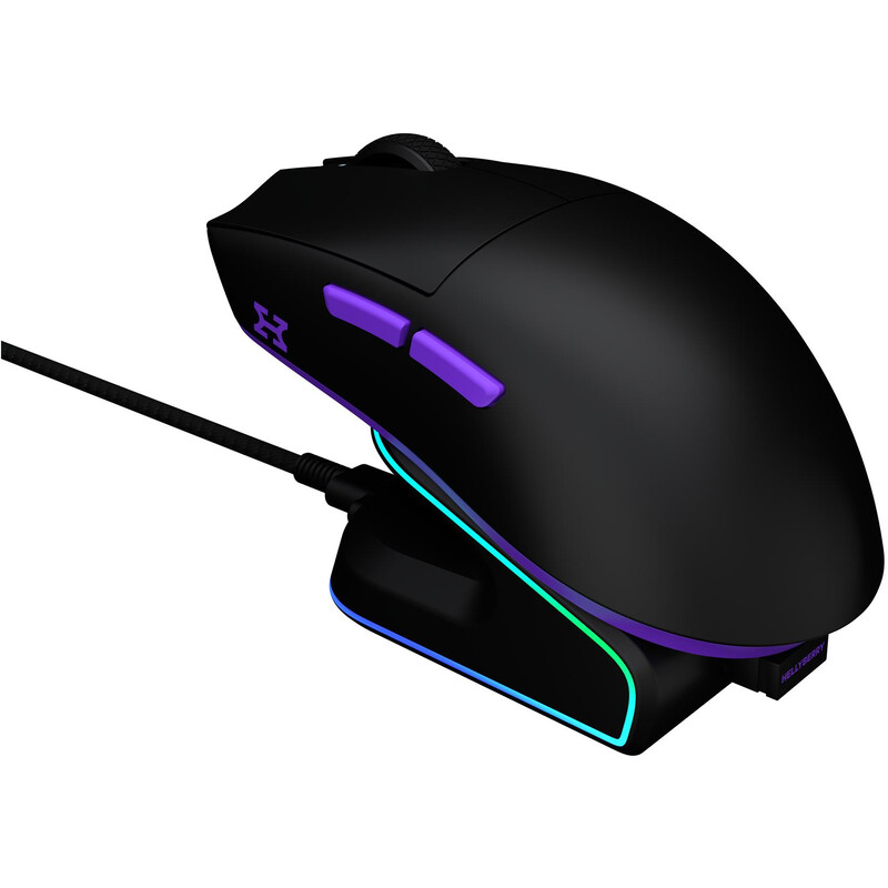 Мышь беспроводная Hator Hellyberry HM47 Wireless Black/Violet (HM47_black_violet)