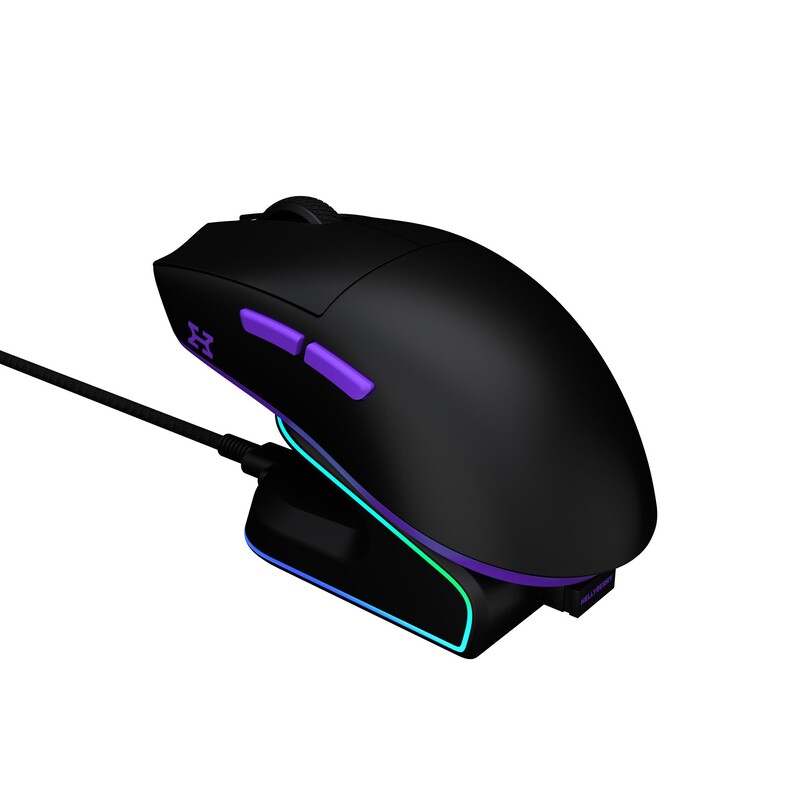 Мышь беспроводная Hator Hellyberry HM47 Wireless Black/Violet (HM47_black_violet)