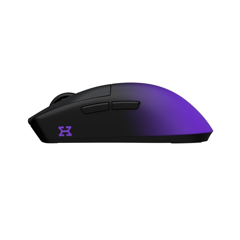 Мышь беспроводная Hator Hellyberry HM47 Pro Wireless Black/Violet Gradient (HM47PRO_black_violet)