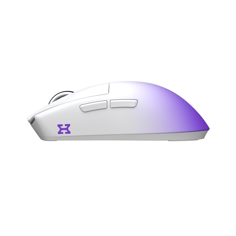 Мышь беспроводная Hator Hellyberry HM47 Pro Wireless White/Violet Gradient (HM47PRO_white_violet)