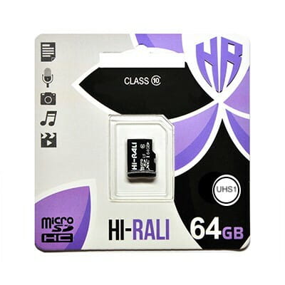 Карта памяти MicroSDXC  64GB Class 10 Hi-Rali (HI-64GBSDCL10-00)