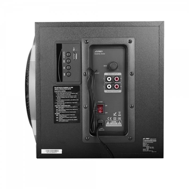 Акустическая система F&D A521X Black