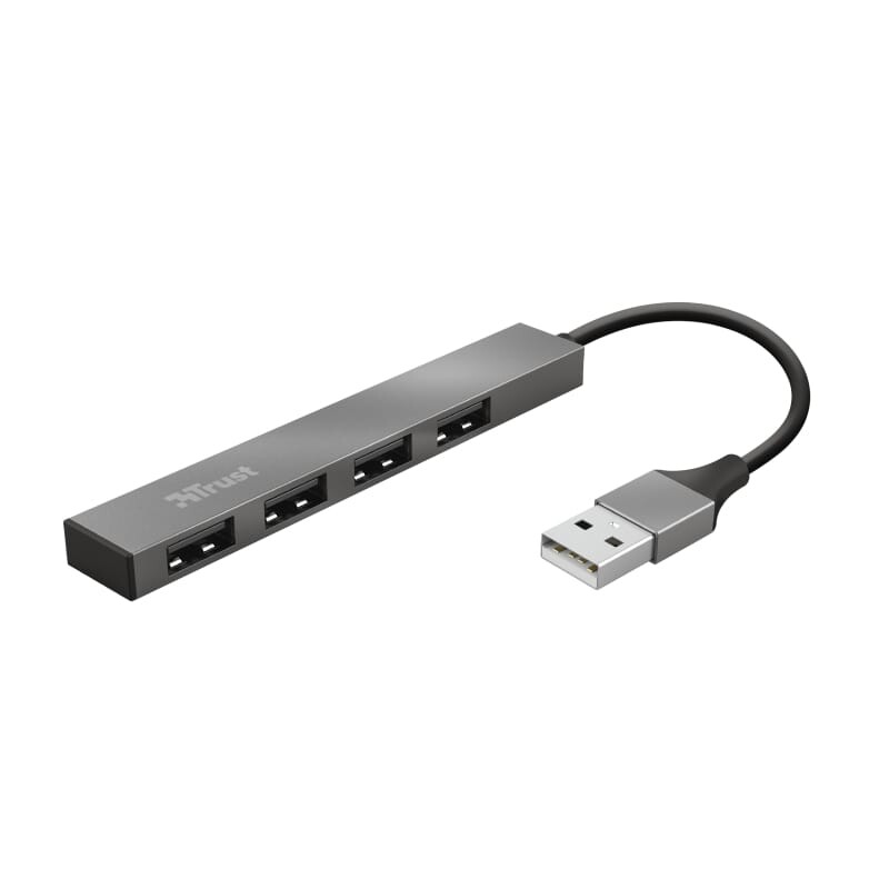USB-хаб Trust Halyx Aluminium 4 ports (23786)