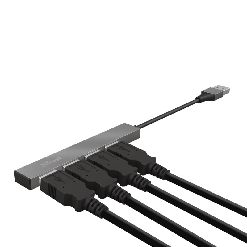 USB-хаб Trust Halyx Aluminium 4 ports (23786)
