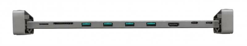 Концентратор Trust Dalyx Aluminium 10-in-1 USB Type-C Multi-port Dock (23417)
