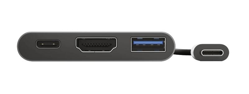 Концентратор Trust Dalyx Aluminium 3-in-1 USB Type-C (23772)