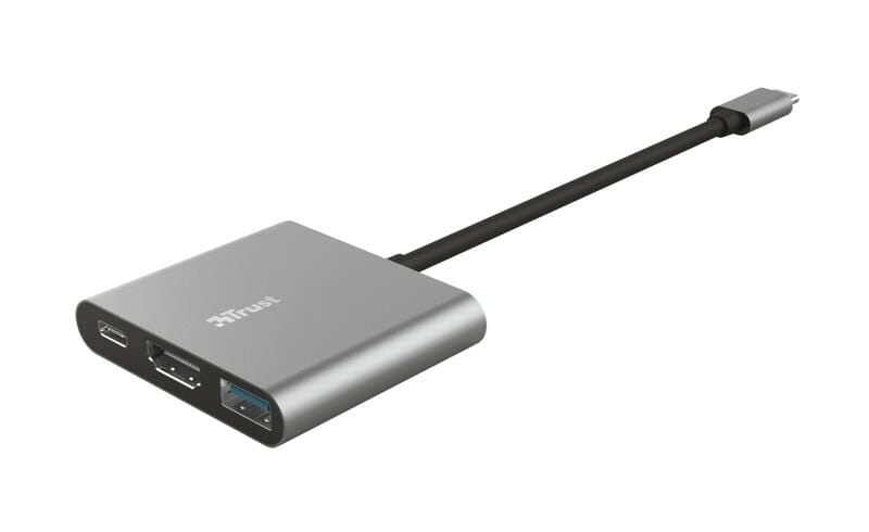 Концентратор Trust Dalyx Aluminium 3-in-1 USB Type-C (23772)