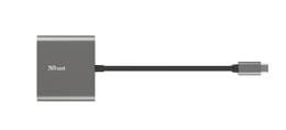 USB-хаб Trust Dalyx Aluminium USB Type-C 3-в-1 (23772)