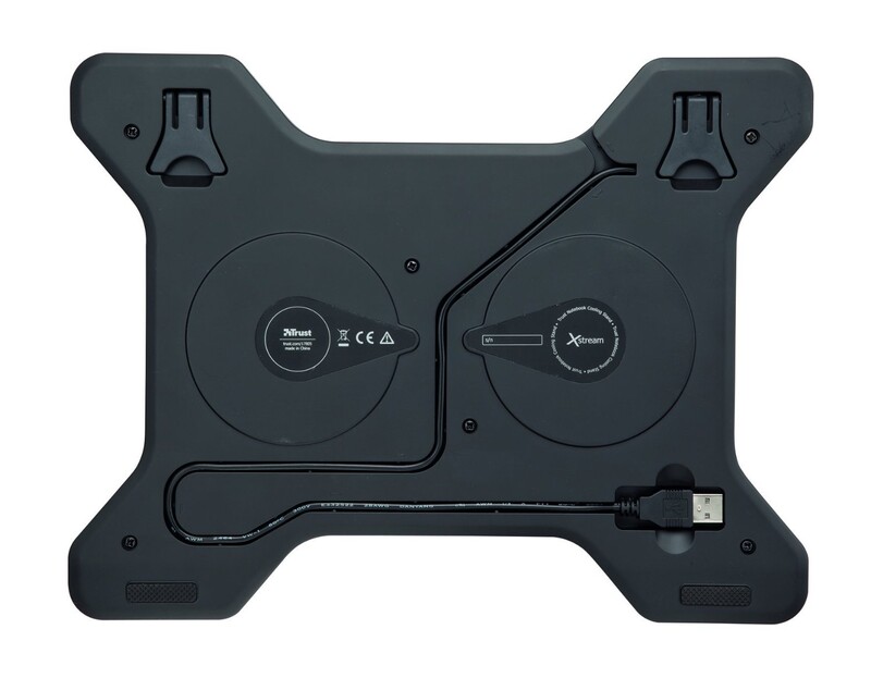 Охлаждающая подставка для ноутбука Trust Xstream Breeze Black (17805) 16"