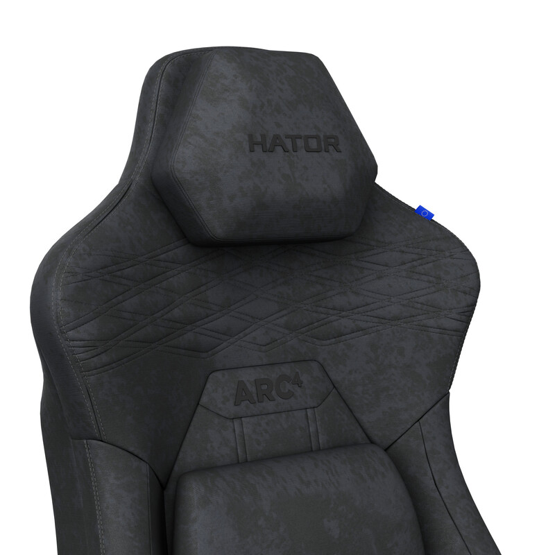 Кресло для геймеров Hator Arc 4 XXL Velour Black (HTC4440XXL)