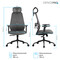 Фото - Кресло офисное OfficePro Fusion OC577G Gray | click.ua