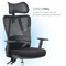 Фото - Кресло офисное OfficePro Aero OC490B Black | click.ua