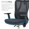 Фото - Кресло офисное OfficePro Aero OC490B Black | click.ua