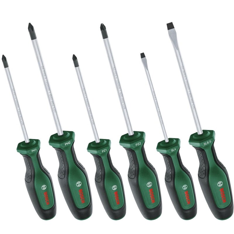 Набір викруток Bosch SL 4, 6.5 мм, PH1х100 мм, PH2х125 мм, PZ1х100 мм, PZ2х125 мм, 6 шт. (1.600.A02.BX7)