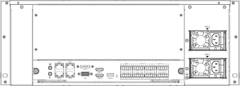 Видеорегистратор Tiandy TC-R324160 Spec: E/B/R/N/V4.1