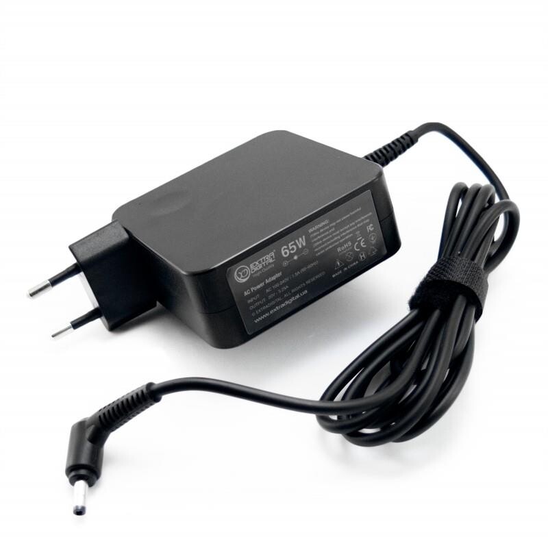 Блок питания Extradigital High Quality для ноутбука Lenovo 20V 3.25A 65W 4.0х1.7мм + каб. пит. (PSL3867)