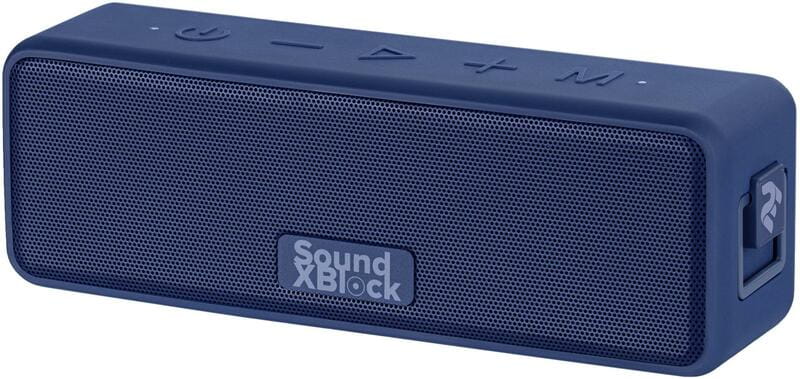 Акустическая система 2E SoundXBlock TWS MP3 Wireless Waterproof Blue (2E-BSSXBWBL)