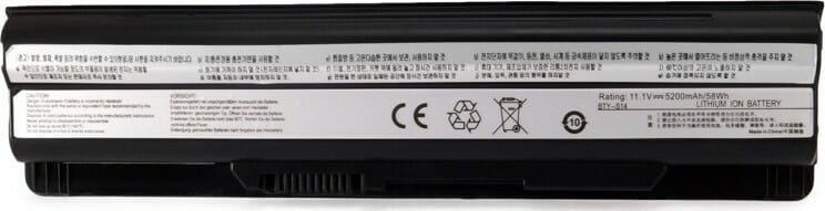 АКБ Extradigital для ноутбука MSI (BTY-S14) CR650 11.1V 5200mAh (BNM3992)