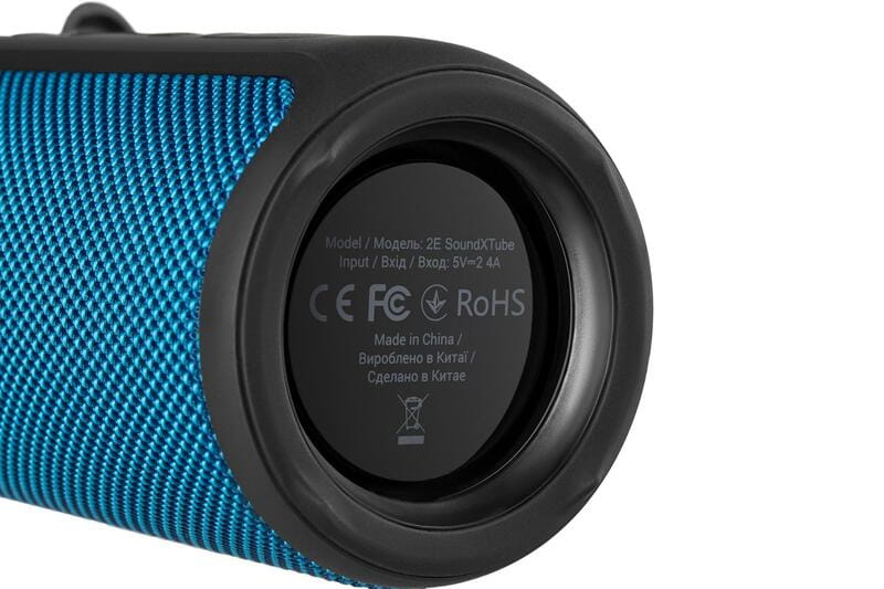 Акустическая система 2E SoundXTube TWS MP3 Wireless Waterproof Blue (2E-BSSXTWBL)