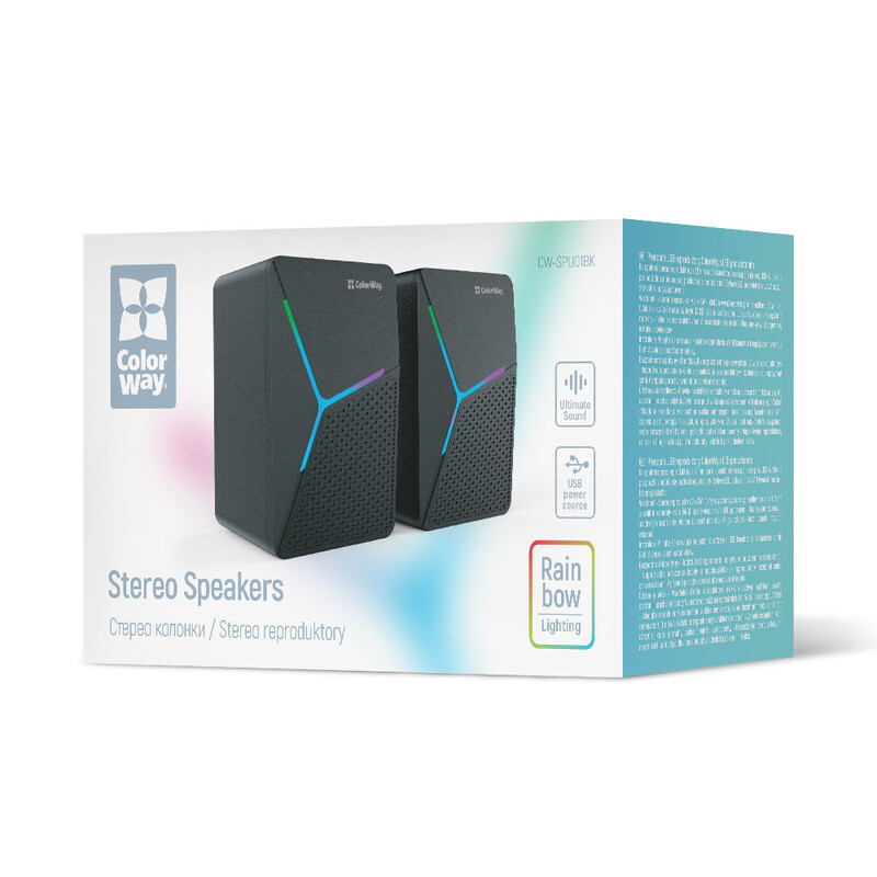 Акустична система ColorWay CW-SPU01BK