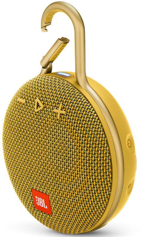 Акустическая система JBL Clip 3 Mustard Yellow (JBLCLIP3YEL)