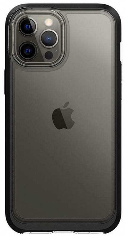 Чехол-накладка Spigen Neo Hybrid для Apple iPhone 12 Pro Max Crystal Black (ACS01622)