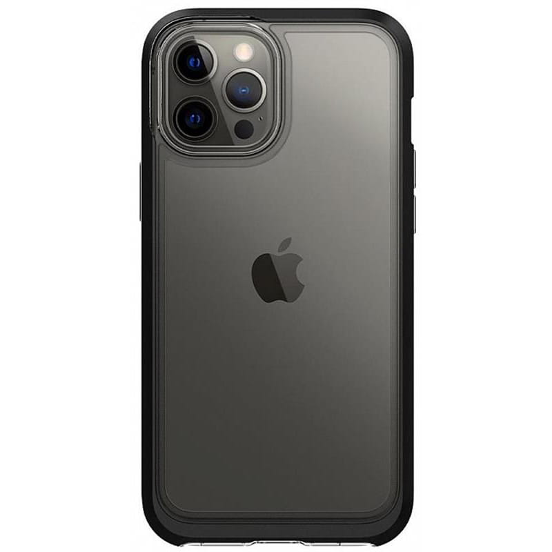 Чехол-накладка Spigen Neo Hybrid для Apple iPhone 12 Pro Max Crystal Black (ACS01622)