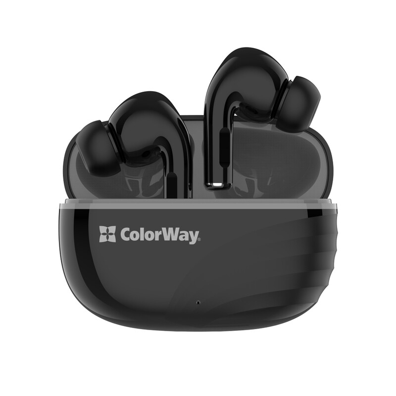 Bluetooth-гарнітура СolorWay Slim TWS-5 Earbuds Black (CW-TWS5BK)