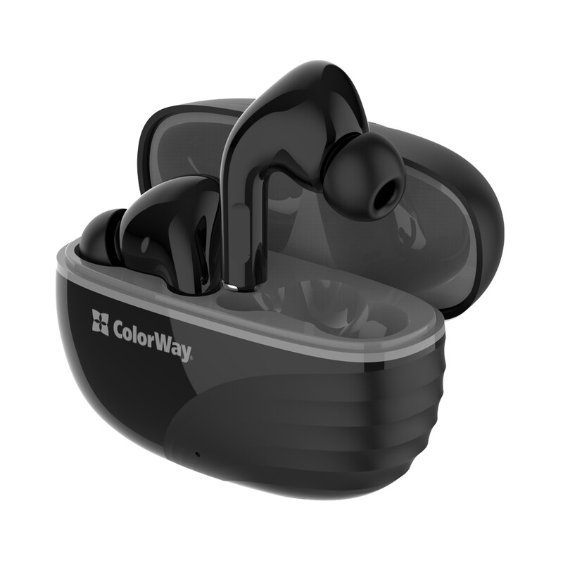 Bluetooth-гарнітура СolorWay Slim TWS-5 Earbuds Black (CW-TWS5BK)