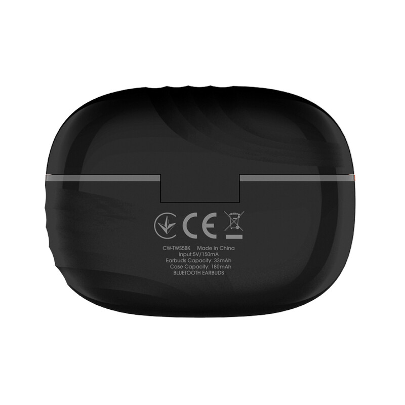 Bluetooth-гарнітура СolorWay Slim TWS-5 Earbuds Black (CW-TWS5BK)