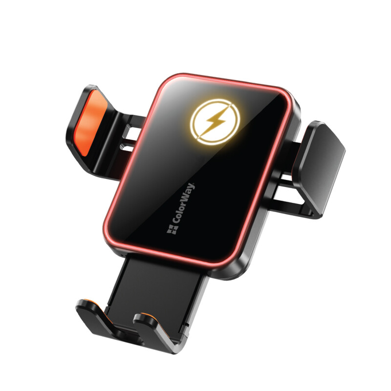 Бездротовий зарядний пристрій СolorWay Ultra-mini 15W Black (CW-CHAW069Q-BK)