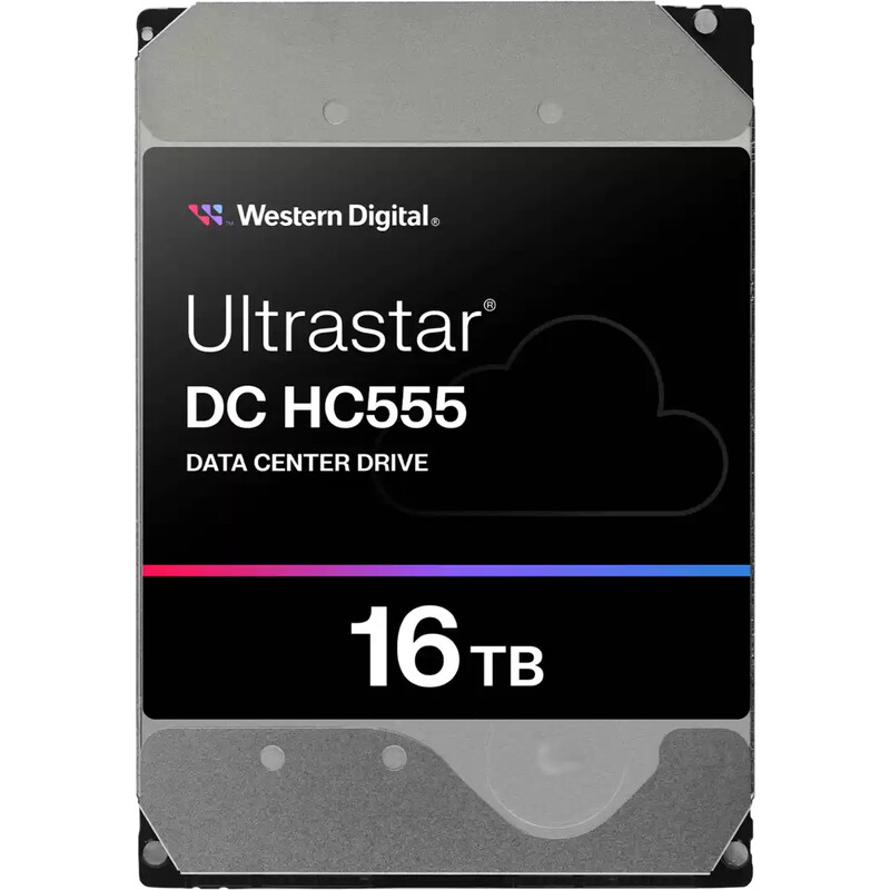 HDD 3.5" SATAIII 16TB WD Ultrastar DC HC555 7200rpm 512MB (0B48722)