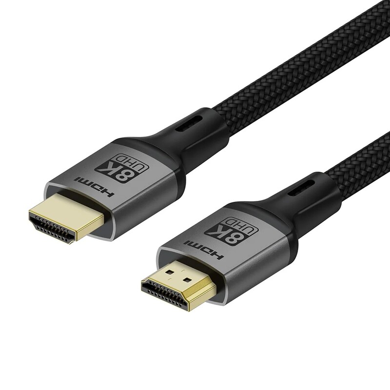 Кабель ColorWay HDMI-HDMI V2.1 8K 2м, Black (CW-CBHD088-BK)