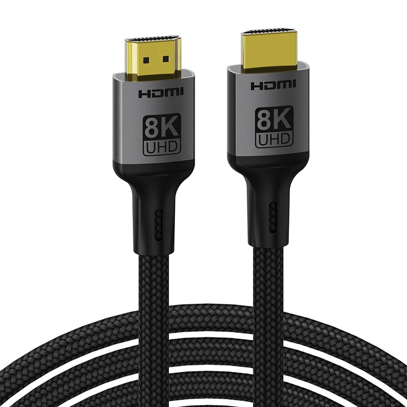 Кабель ColorWay HDMI-HDMI V2.1 8K 3м, Black (CW-CBHD089-BK)
