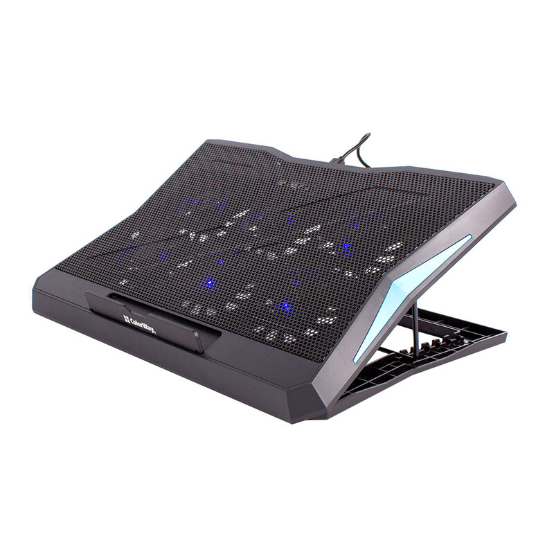 Охлаждающая подставка для ноутбука ColorWay Cooling Laptop Q3, 10-17” (CW-CLQ3)