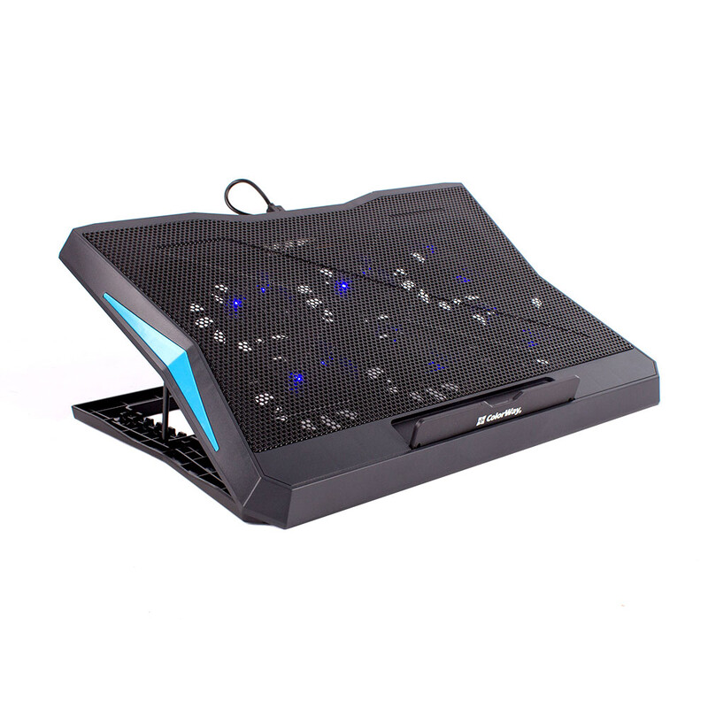 Охлаждающая подставка для ноутбука ColorWay Cooling Laptop Q3, 10-17” (CW-CLQ3)