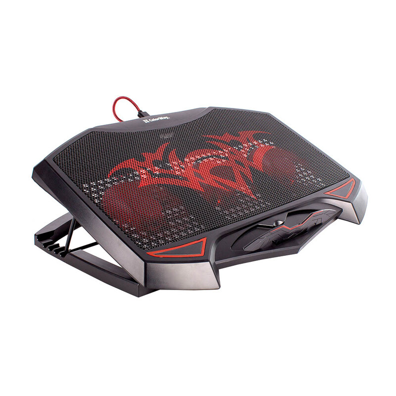 Охлаждающая подставка для ноутбука ColorWay Cooling Game Pro H1, 10-17” (CW-CGPH1)