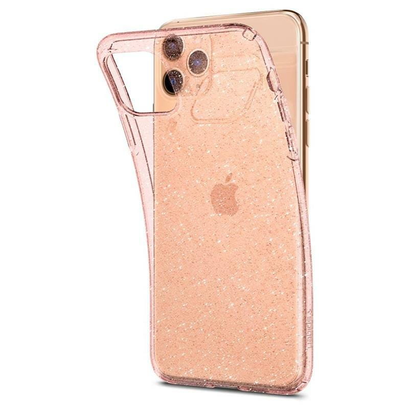 Чехол-накладка Spigen Liquid Crystal Glitter для Apple iPhone 11 Pro Rose Quartz (077CS27230)