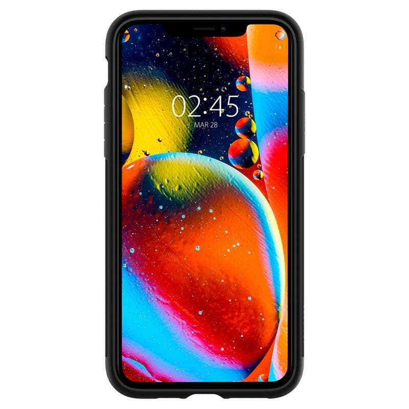 Чeхол-накладка Spigen Slim Armor для Apple iPhone 11 Pro Black (077CS27099)