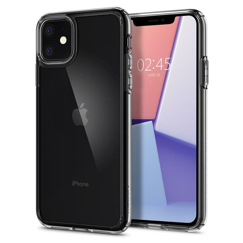 Чехол-накладка Spigen Crystal Hybrid для Apple iPhone 11 Crystal Clear (076CS27086)